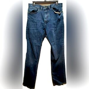 Prana men’s straight leg medium denim stretch jeans 33